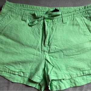 Green Women's Shorts